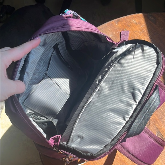 Purple Quilted Women's Bag - Picture 2 of 12